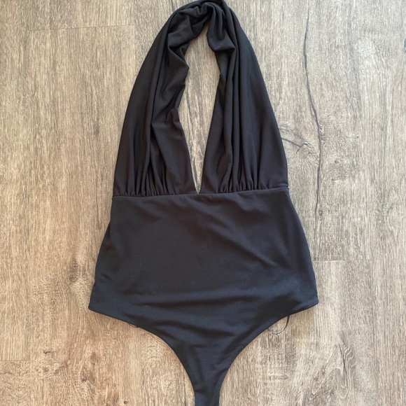 Dynamite Bodysuit Halter Style Black Small - Picture 6 of 8